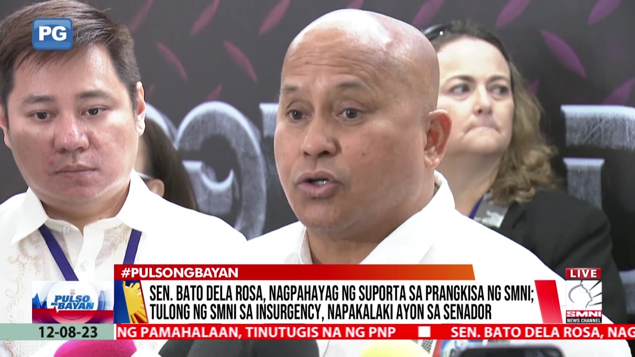 Sen. Bato dela Rosa, nagpahayag ng suporta sa SMNI