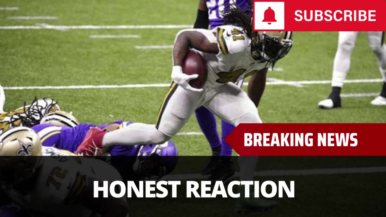 Alvin Kamara Gets Brutally Honest After Saints Loss