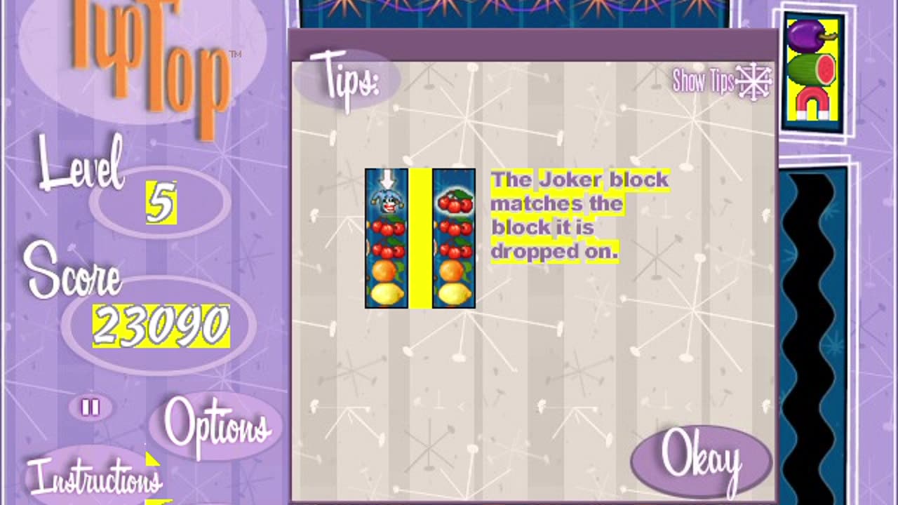 tip top deluxe high score and gameplay