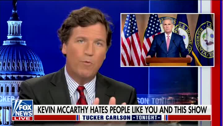 Tucker rips McCarthy