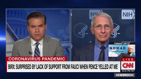 Fauci tells CNN if Trump is reelected, he would stop serving as White House Chief Medical Advisor