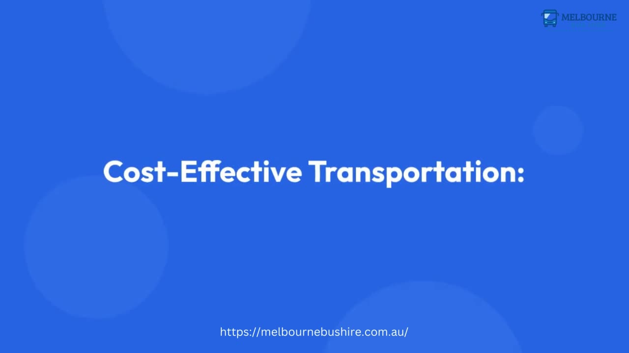 Discover Why Melbourne Bus Hire is Your Best Choice for Efficient Travel!