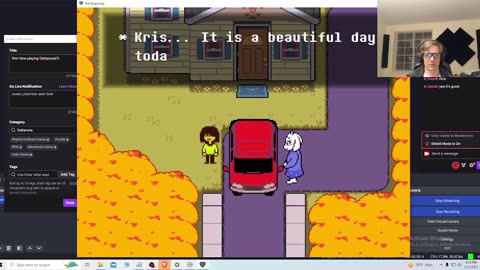 May 23 2023 stream: Deltarune, part 1