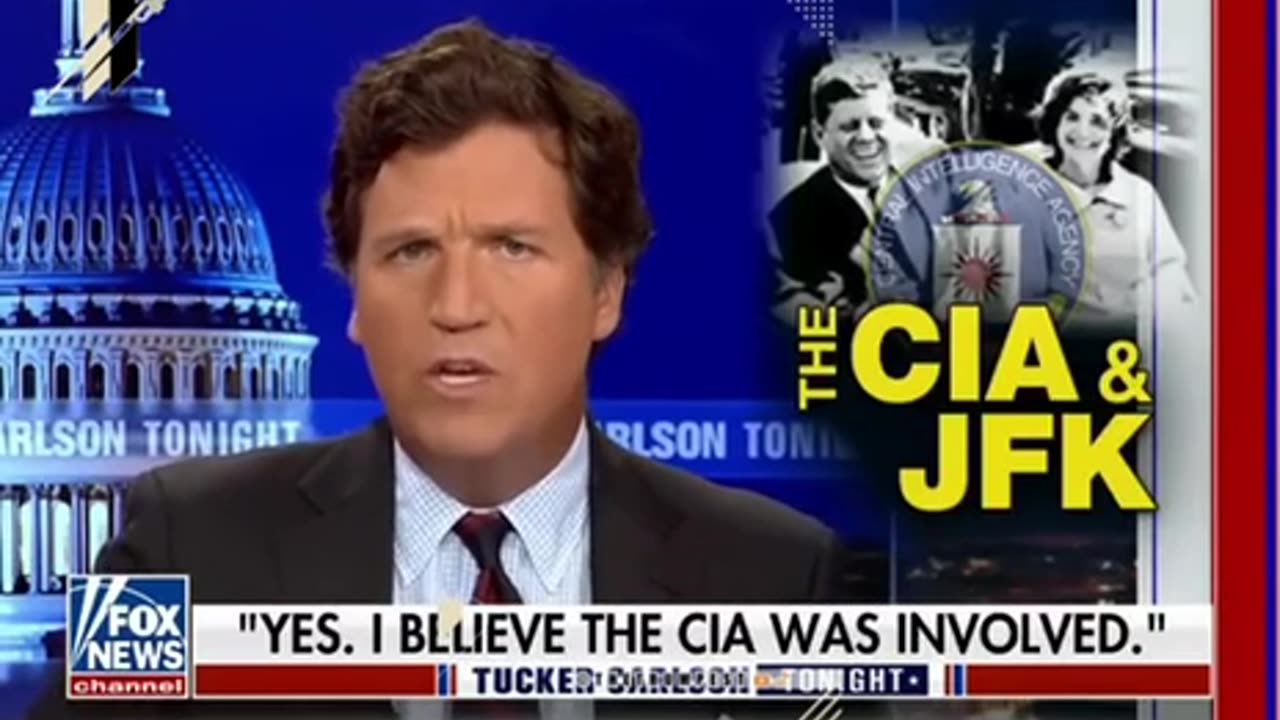 Tucker Carlson: CIA killed president KENNEDY