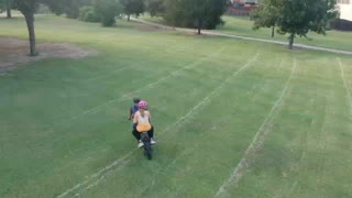 Dji spark chasing an e-bike Ariel rider dji spark