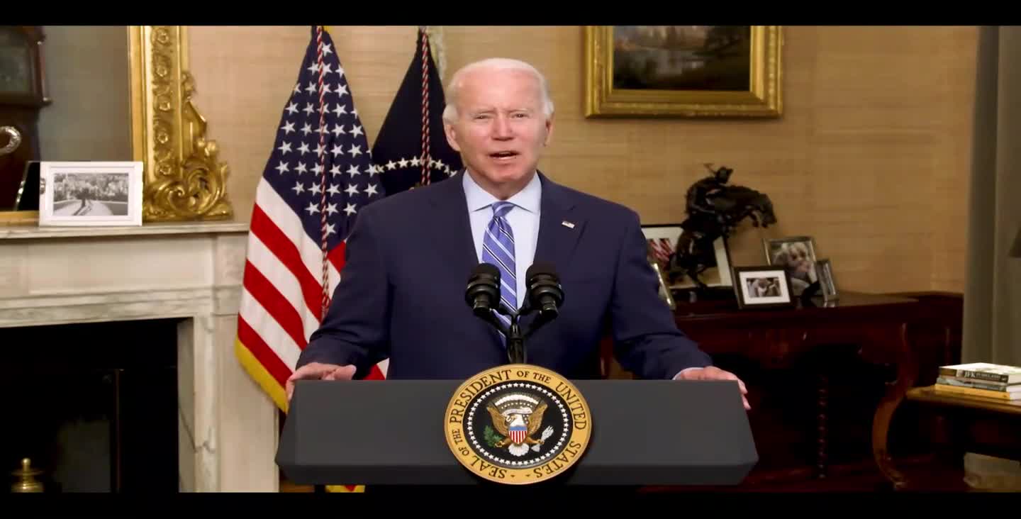 Joe Biden- "on the streets full of weapons of war"