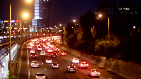 Traffic at Night Time !