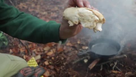 Wild Camping Adventure on an ELECTRIC BIKE - Deep into the Woods for an EXTRAORDINARY Campfire Cook!
