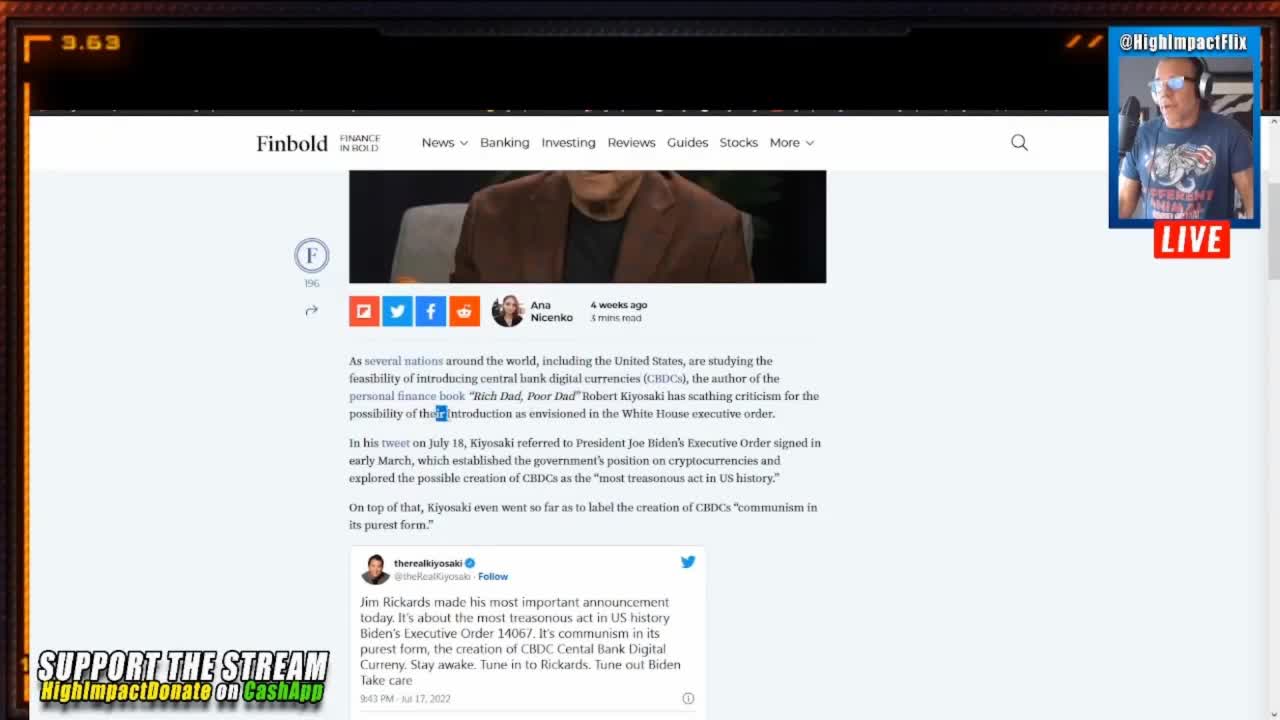 Executive Order 14067 - CBDCs