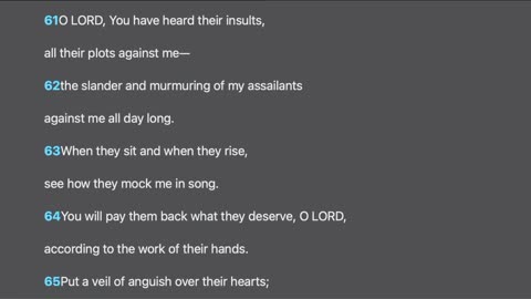 Lamentations 3