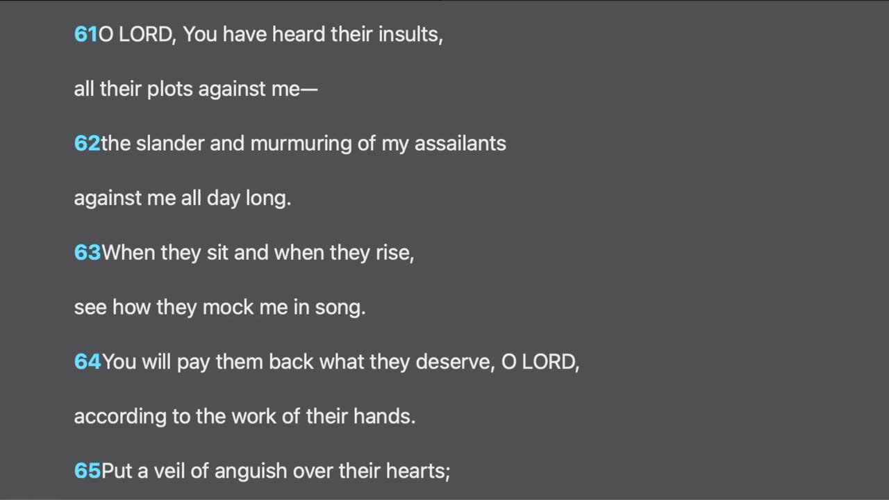 Lamentations 3