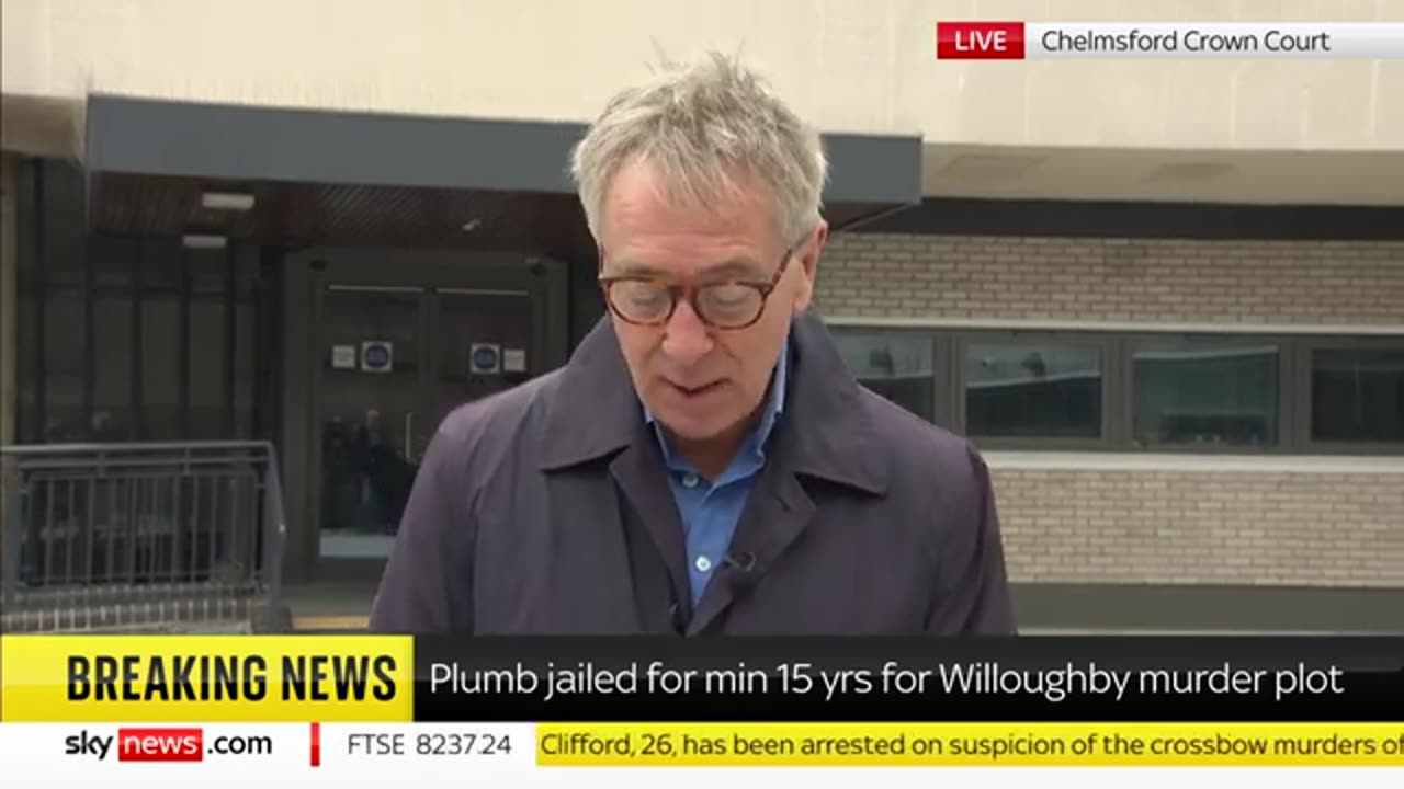 Man jailed for 15 years for Holly Willoughby murder plot