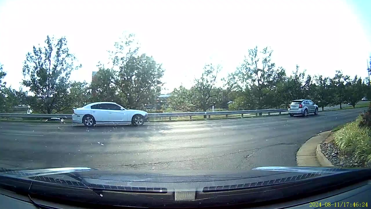 Dashcam Captures Sudden T-Junction Collision