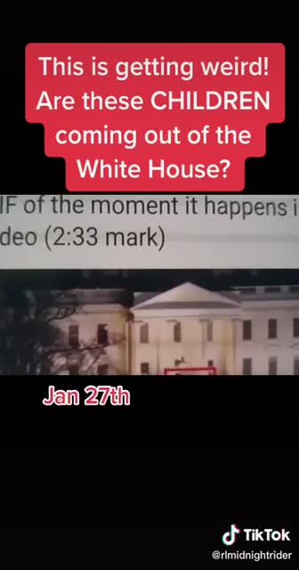 #SAVETHECHILDREN : Children rescued from the WH?