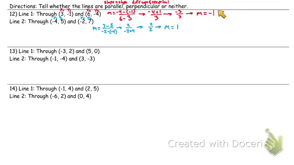 Slope and Rate of Change