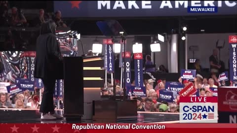 7/16/24 RNC Republican National Convention Day 2 Madeline Brame anti-crime activist