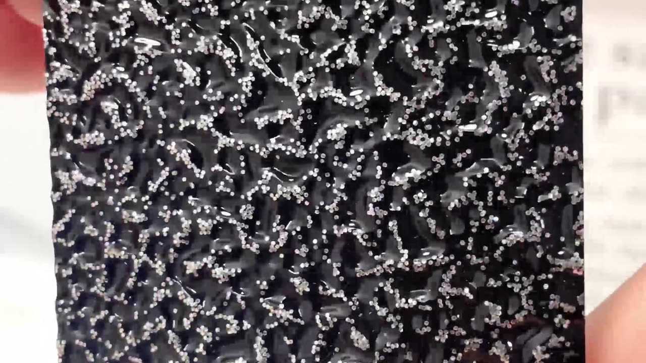 Sparkle Like a Star: Black Glitter Acrylic Sheet