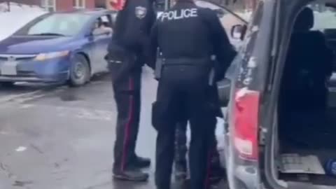 Ottawa police assaulted and arrested old man, then crashed into civilian to justify arrest