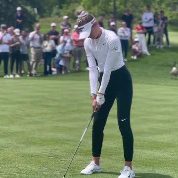 Ms Corda's elegant swing #golf #golfer #professional #athlete #nelly #corda #elegant #classy #swing