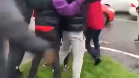 Pro-BLM Immigrant Mob Gets Violent in Ireland