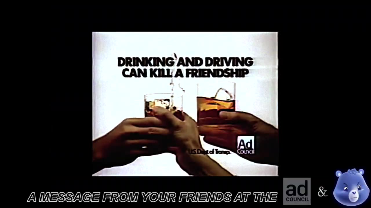 Drinking And Driving Can Kill A Friendship Crashing Glasses Ad Council