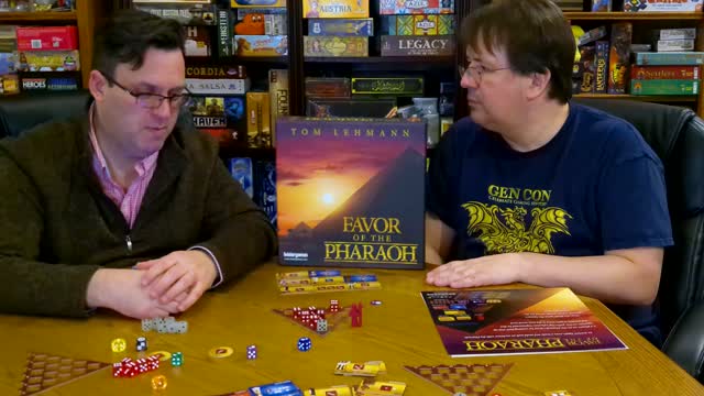 Favor of the Pharaoh Board Game Review