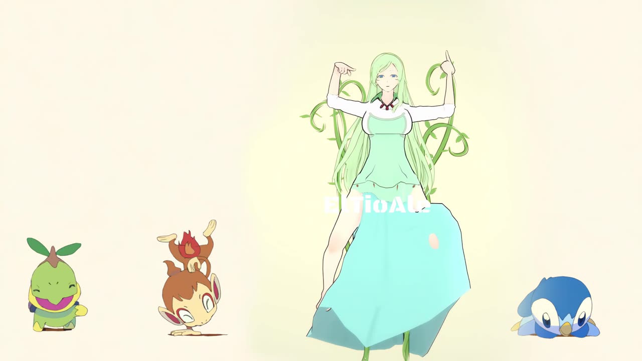 Treyni Tensura Pokémon dancing POKÉDANCE #mmd #Treyni #Tensura