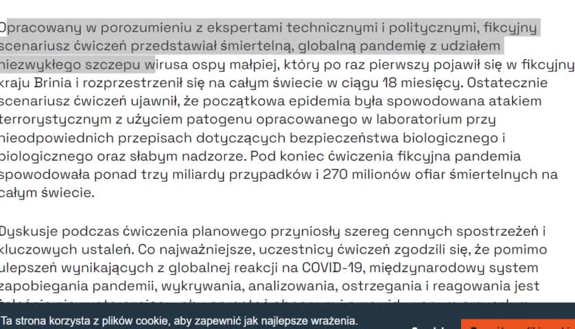 Małpia ospa - Małpi biznes przeciwnych Bogu elit 2022.05.23