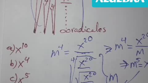 MATEMÁTICA ÁLGEBRA Ecuaciones exponenciales indeterminados