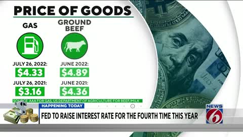 Federal Reserve expected to raise interest rates for fourth time this year