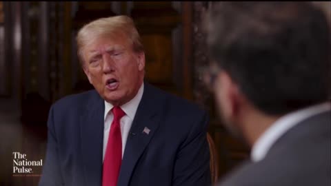 Part of President Trump interview