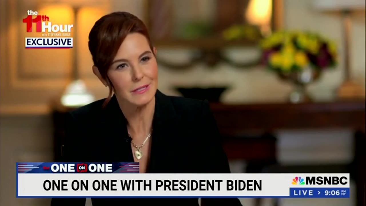 Stephanie Ruhle Asks Biden About Hunter