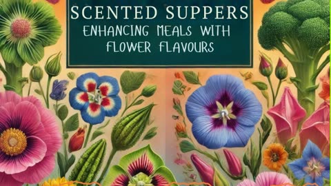 Scented Suppers: Enhancing Meals With Flower Flavours. Flower Power Series Part Eleven