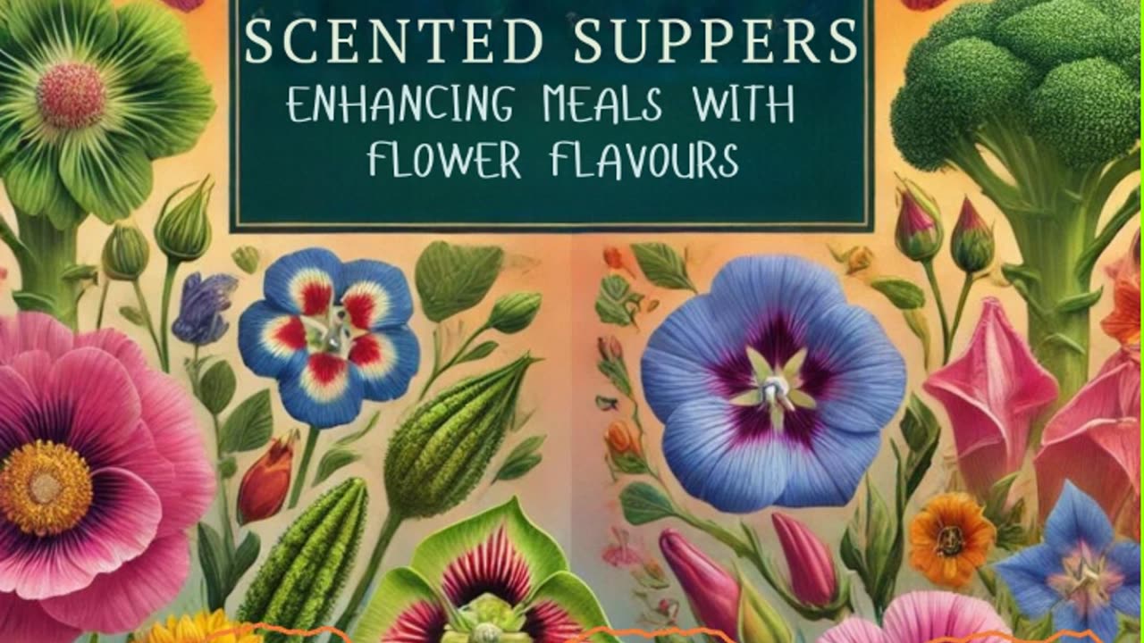 Scented Suppers: Enhancing Meals With Flower Flavours. Flower Power Series Part Eleven