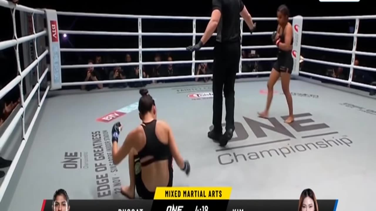 Ritu Phogat VS Nam Hee Kim Full Fight