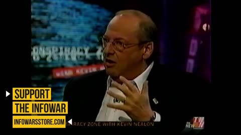 Alex Jones On The 'Conspiracy Zone' TV Show in 2002