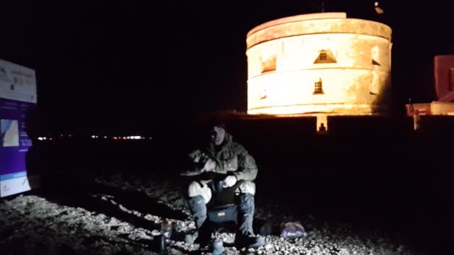 Coffee time at calshot calshot castle . To my subscribers and viewers.