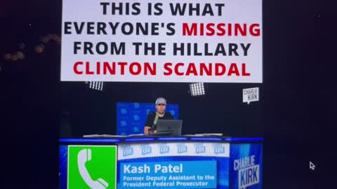 Cash Patel states NSA allowed HRC Campaign access to internet comms for entire WH staff