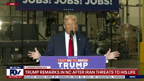 BREAKING- Donald Trump Says Iran should be BLOWN UP after threats made on his life