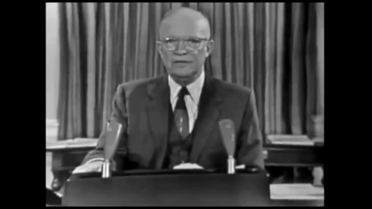 Eisenhower & Trump on military-industrial complex