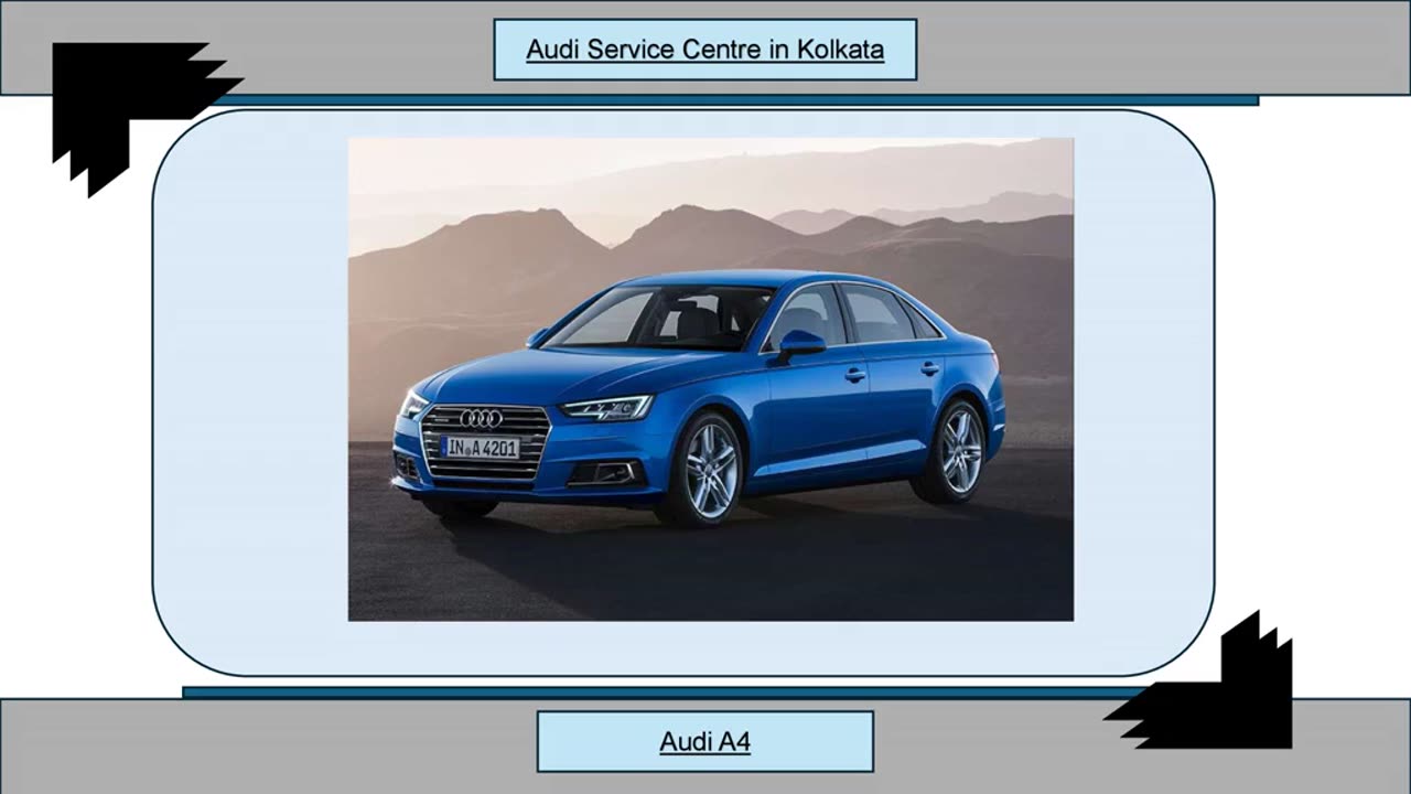 Price of Audi A4 in Kolkata