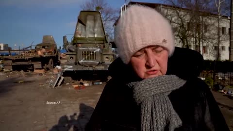 Footage of the liberated by the Armed Forces of Ukraine town of Trostianets in the East of Ukraine