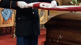 The Flag-Folding Ceremony performed by the Honor Guard at My Dad's Funeral