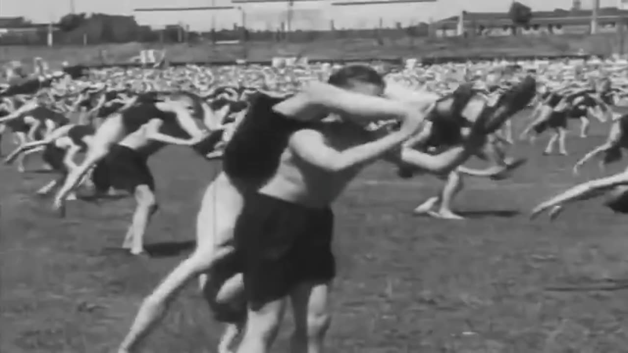 Girls and the Hitler Youth Training