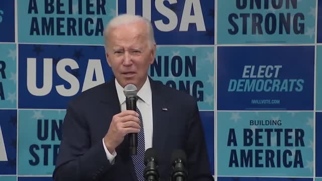 Bullsh!tter Biden 'We Brought Down The Cost of Energy'