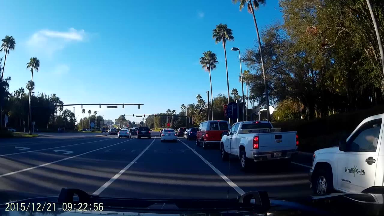 Arriving at Universal Studio in Orlando USA