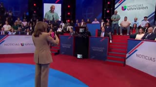 Univision Accidentally Broadcasts Proof That Kamala Used Teleprompter at Her Town Hall