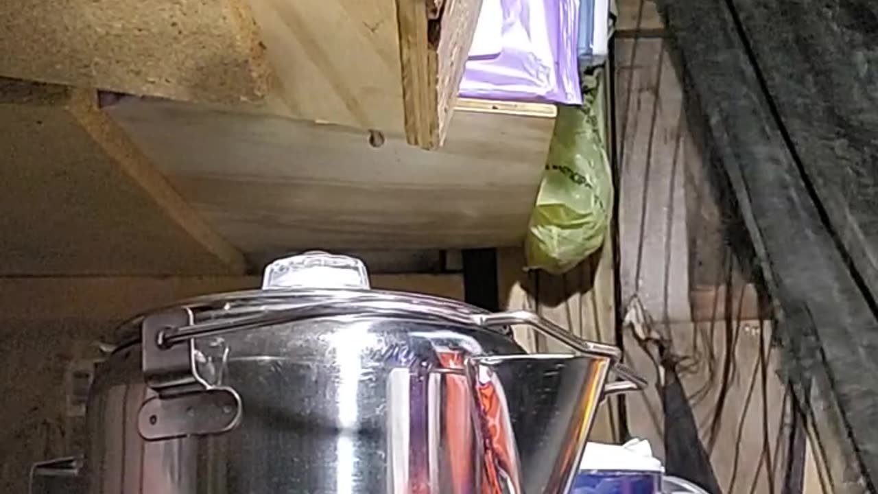 Homesteader Getting Ready for Work