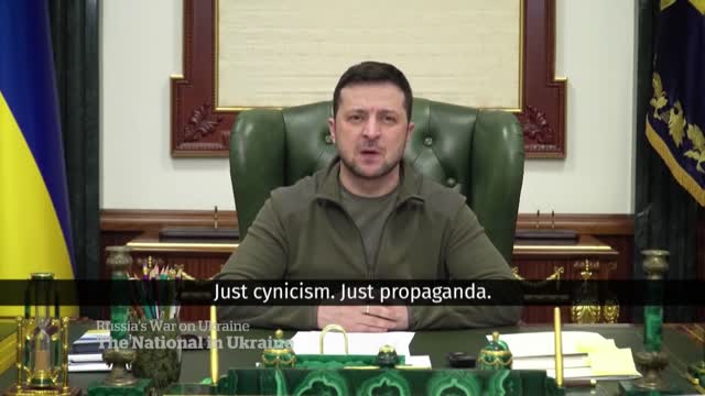 Russian invasion over Ukrainian