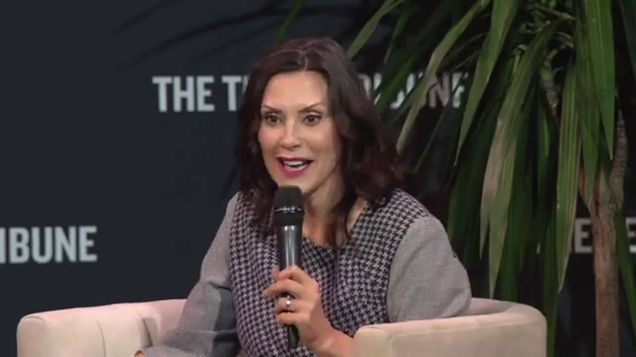 Democrat Gov Gretchen Whitmer: Polls Showing Harris Leading Trump in Michigan Are 'Just Not True'